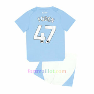 Maillot Domicile Kit Manchester City 2023/24 Enfant FODEN #47