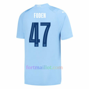 Maillot Domicile Manchester City 2023/24 FODEN #47 - UCL