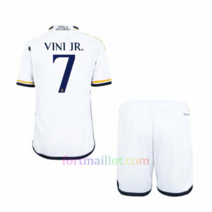 Maillot Domicile Kit Real Madrid 2023/24 Enfant VINI JR. #7