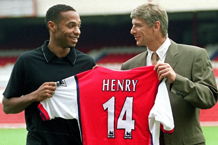 maillot thierry henry arsenal