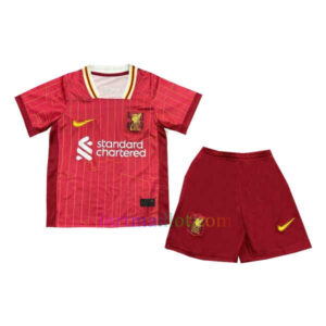 Maillot Domicile Kit Liverpool 2024/25 Enfant