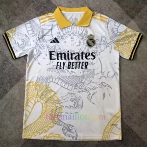 Polo Real Madrid 2025/26 Dragon Blanc